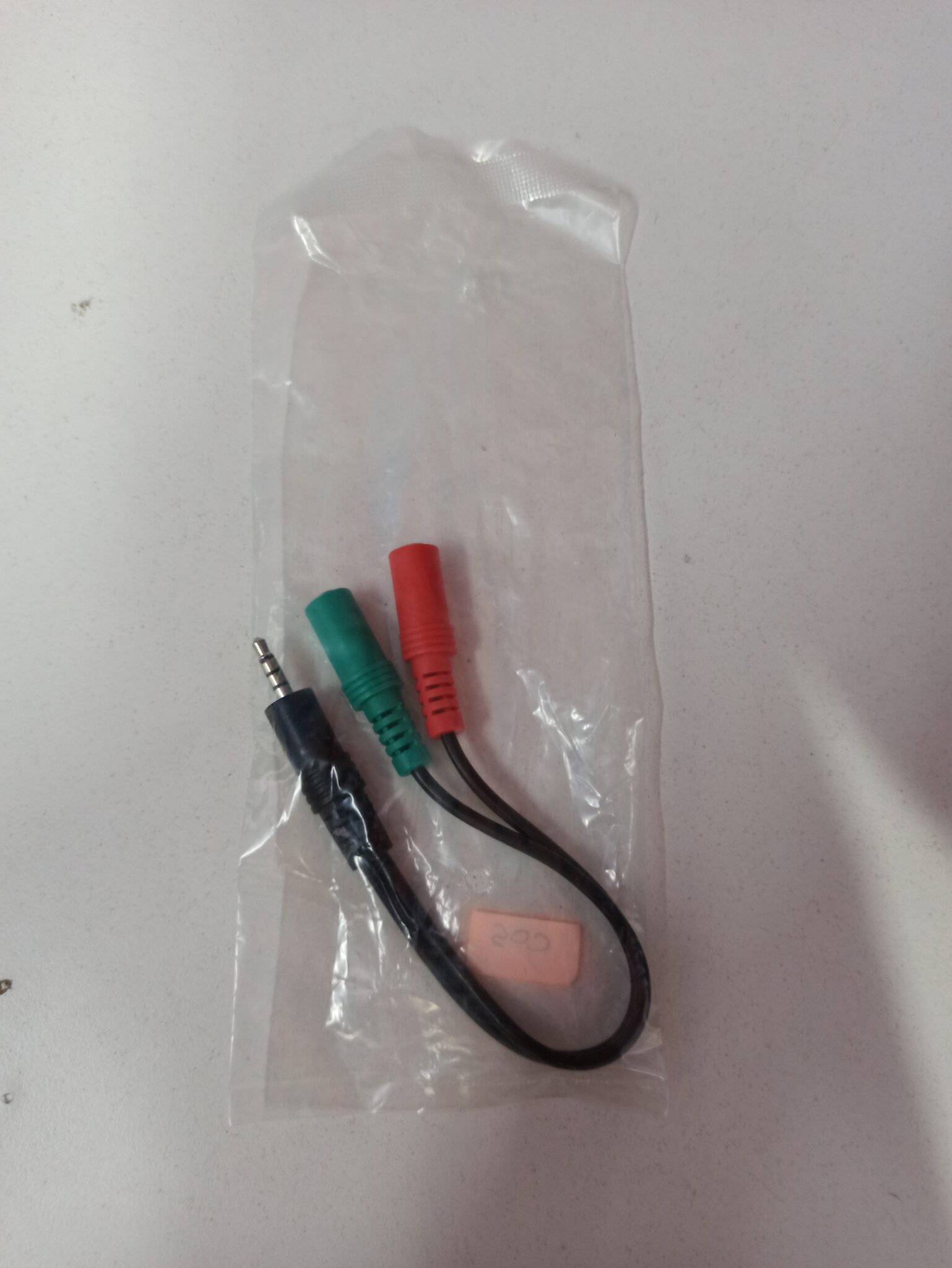 Cable adaptador auricular macho a hembra
