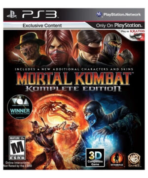 Mortal Kombat Komplete Edition - PS3 Fisico (Usado)