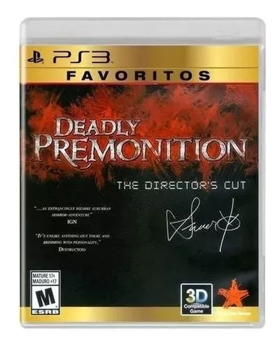The Deadly Premonition - PS3 Fisico
