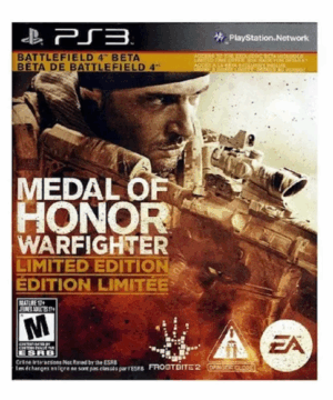Medal Of Honor Warfigter Limited Edition Ps3 Usado