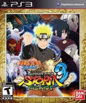 Naruto Shippuden Ultimate Ninja Storm 3 Full Burst Ps3 Usado