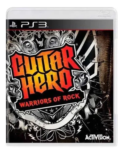 Guitar Hero Warriors of Rock PS3 Usado