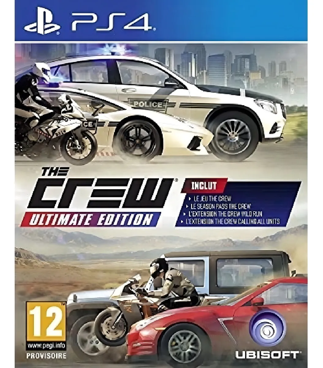The Crew Ultimate Edition PS4 Usado