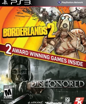 Borderlands 2 + Dishonored Ps3 Usado