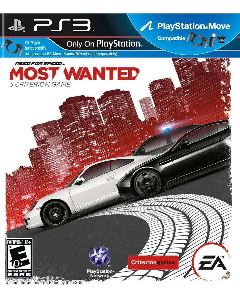 Need for Speed Most Wanted PS3 Usado