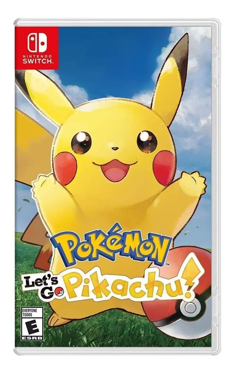 Pokemon Lets Go: Pikachu - Nintendo Switch - Usado